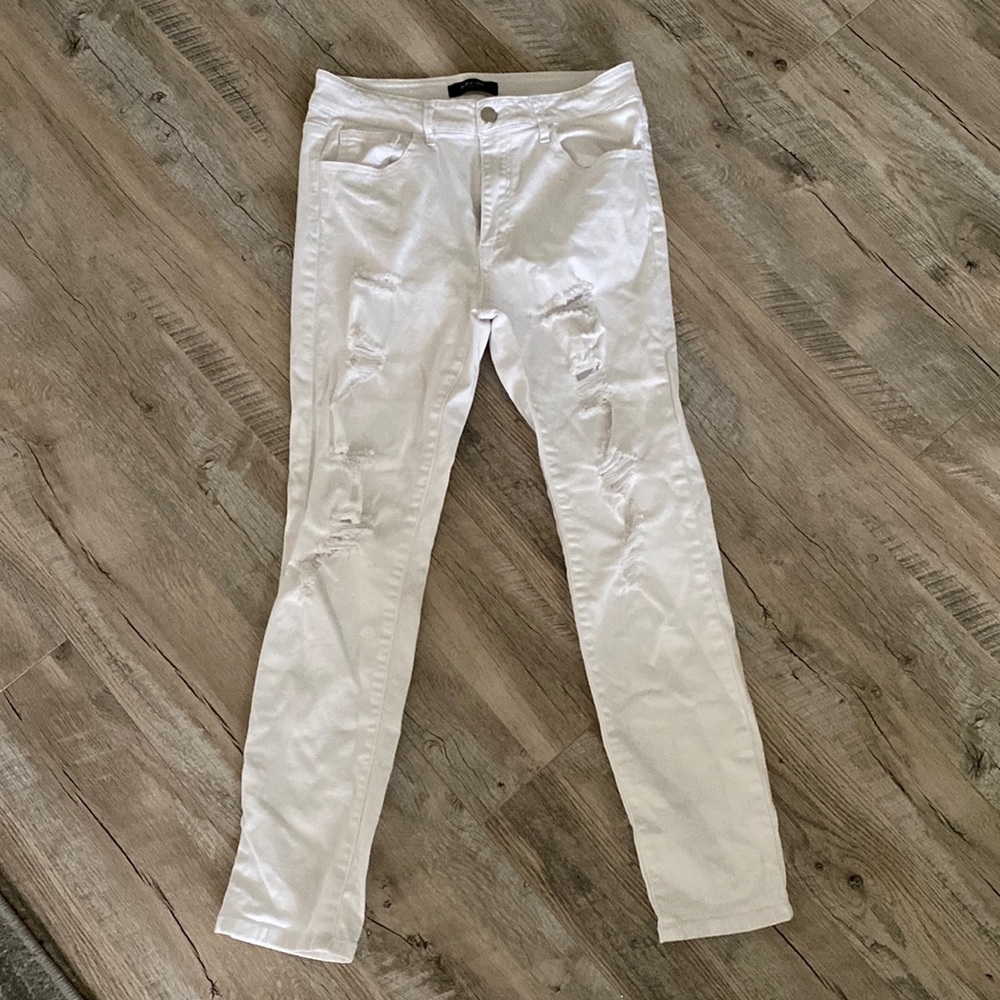White jeans
